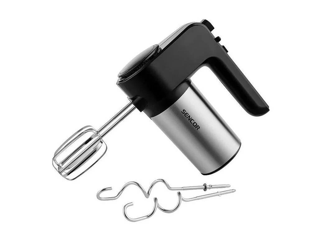 Sencor SHM 5207SS sbattitore Sbattitore manuale 400 W Nero, Acciaio inossidabile