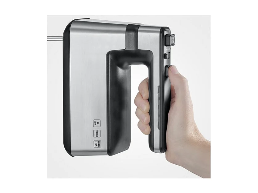 Severin HM 3843 Sbattitore manuale 100 W Nero, Argento