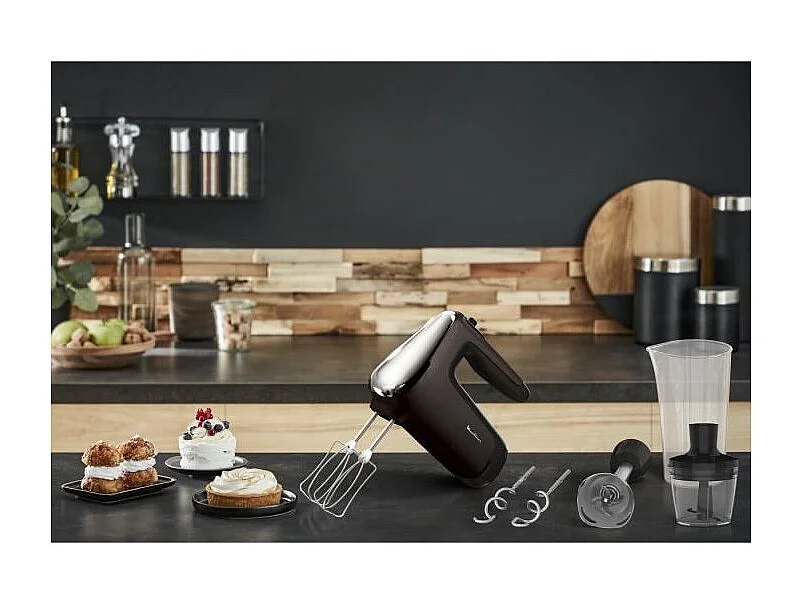 Sbattitore Elettrico Moulinex Powermix Silence HM653910 600 W Marrone