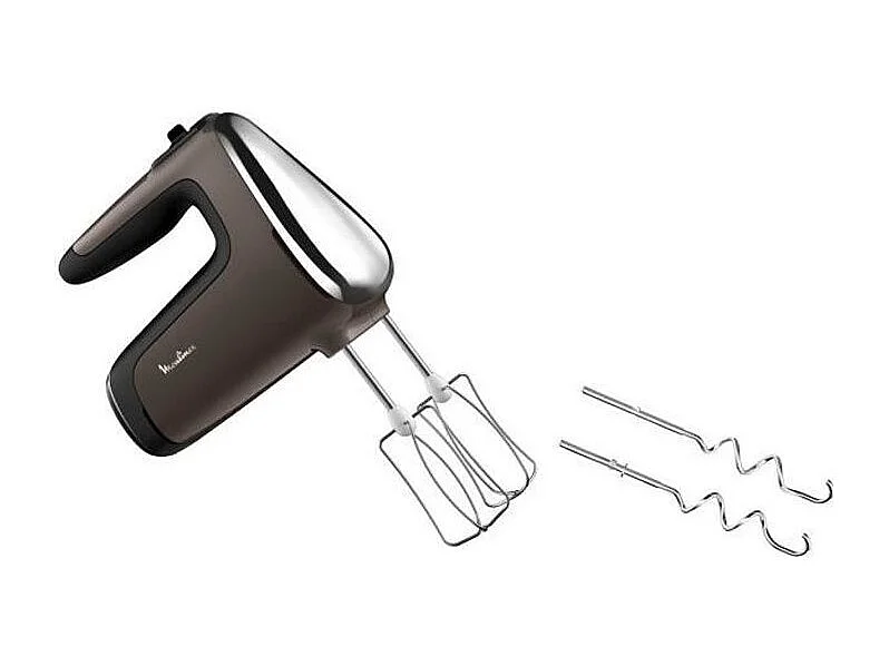 MOULINEX HM653910 Powermix Silence Batteur, 600 W, Technologie silencieuse, Poignee ergonomique, Variateur de vitesse