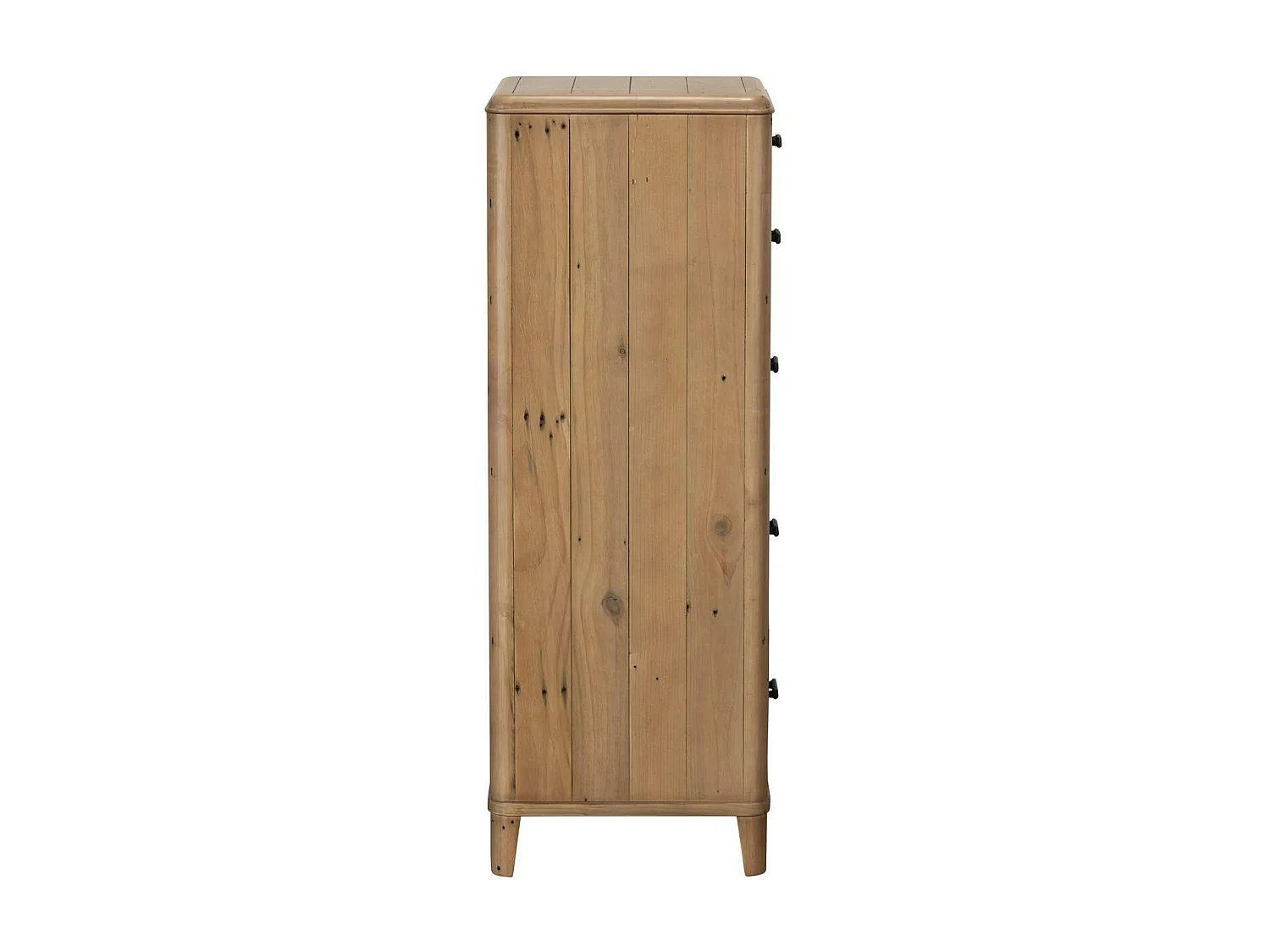 Chiffonnier en bois recyclé FSC 5 tiroirs HANOI