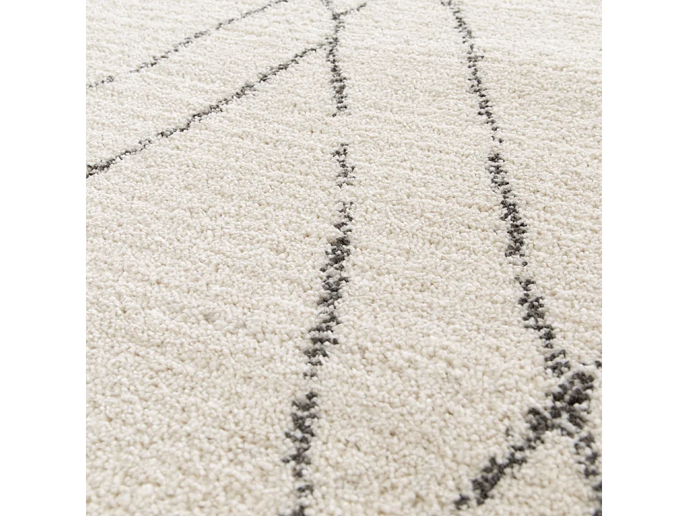 Cala - Tapis d’inspiration berbère -  Écru - 200x290cm