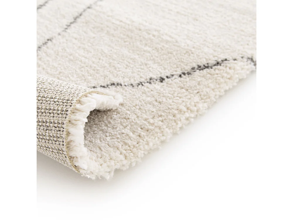 Cala - Tapis d’inspiration berbère -  Écru - 200x290cm