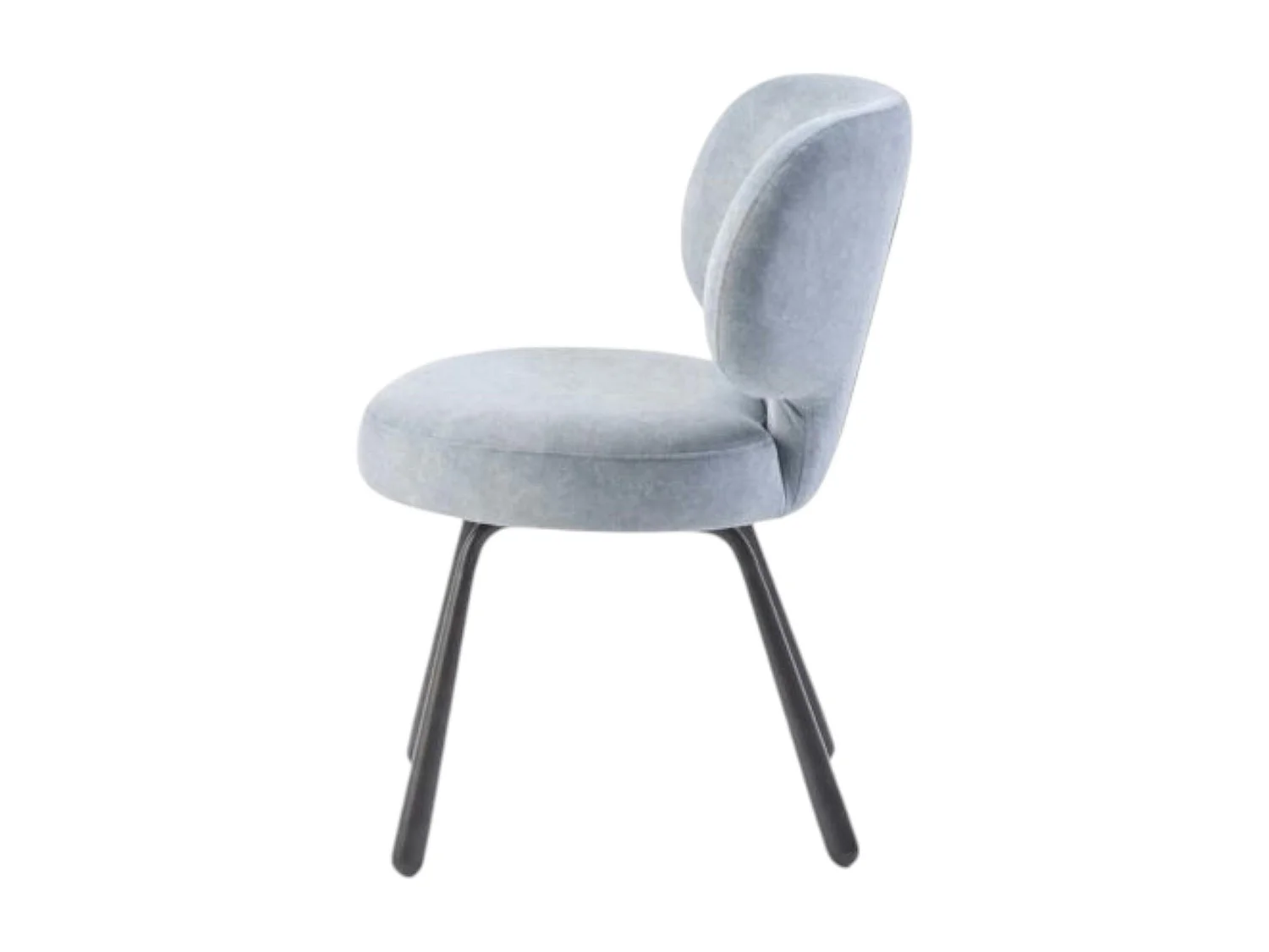 Chaise de salle à manger menthe, assise ronde (lot de 2) LIGURIE