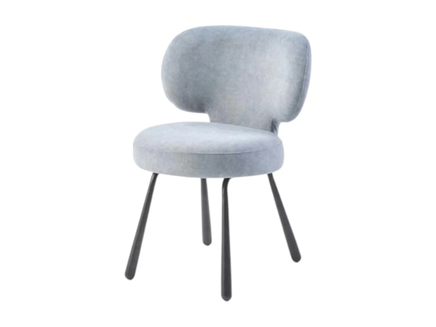 Chaise de salle à manger menthe, assise ronde (lot de 2) LIGURIE