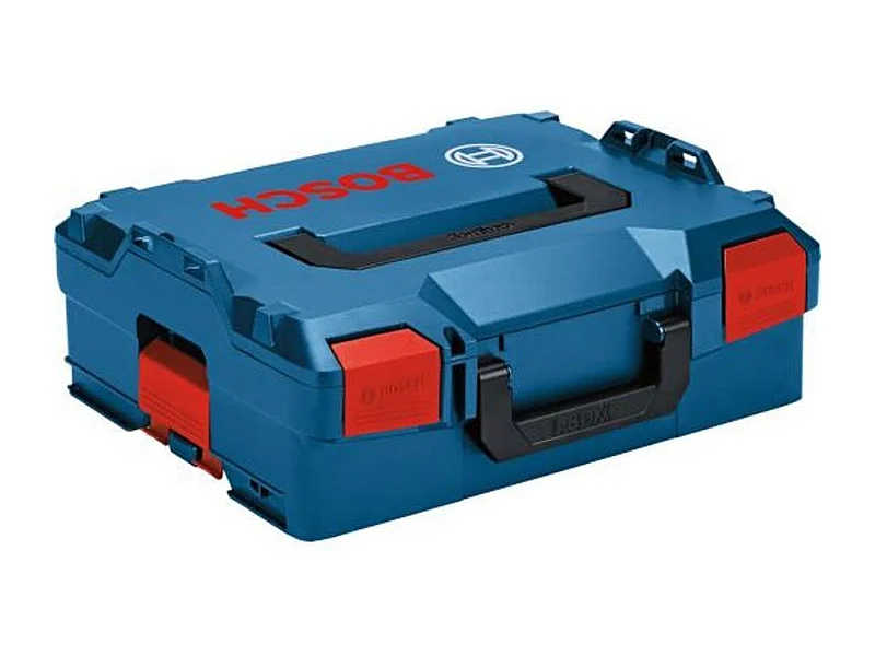 Solidna i piętrowa walizka na narzędzia Bosch L-BOXX 136 44x15x36 cm, kompatybilna z Sortimo, ulepszony system zatrzasków