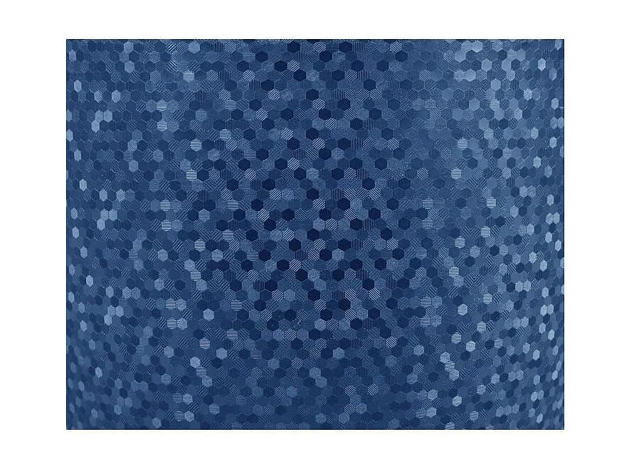 Cache-pot Opale Tiefblau Ø 29,5 cm aus Facettiertem Kunststoff Design, Volumen 14,8 L, Ohne Füße