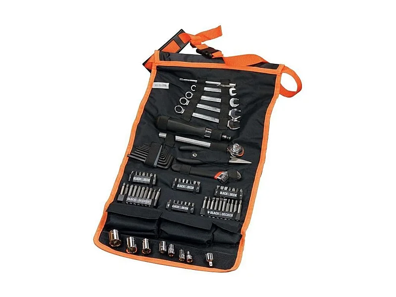 Kit d'outillage A7063-QZ 77 pièces - embouts, clés, douilles