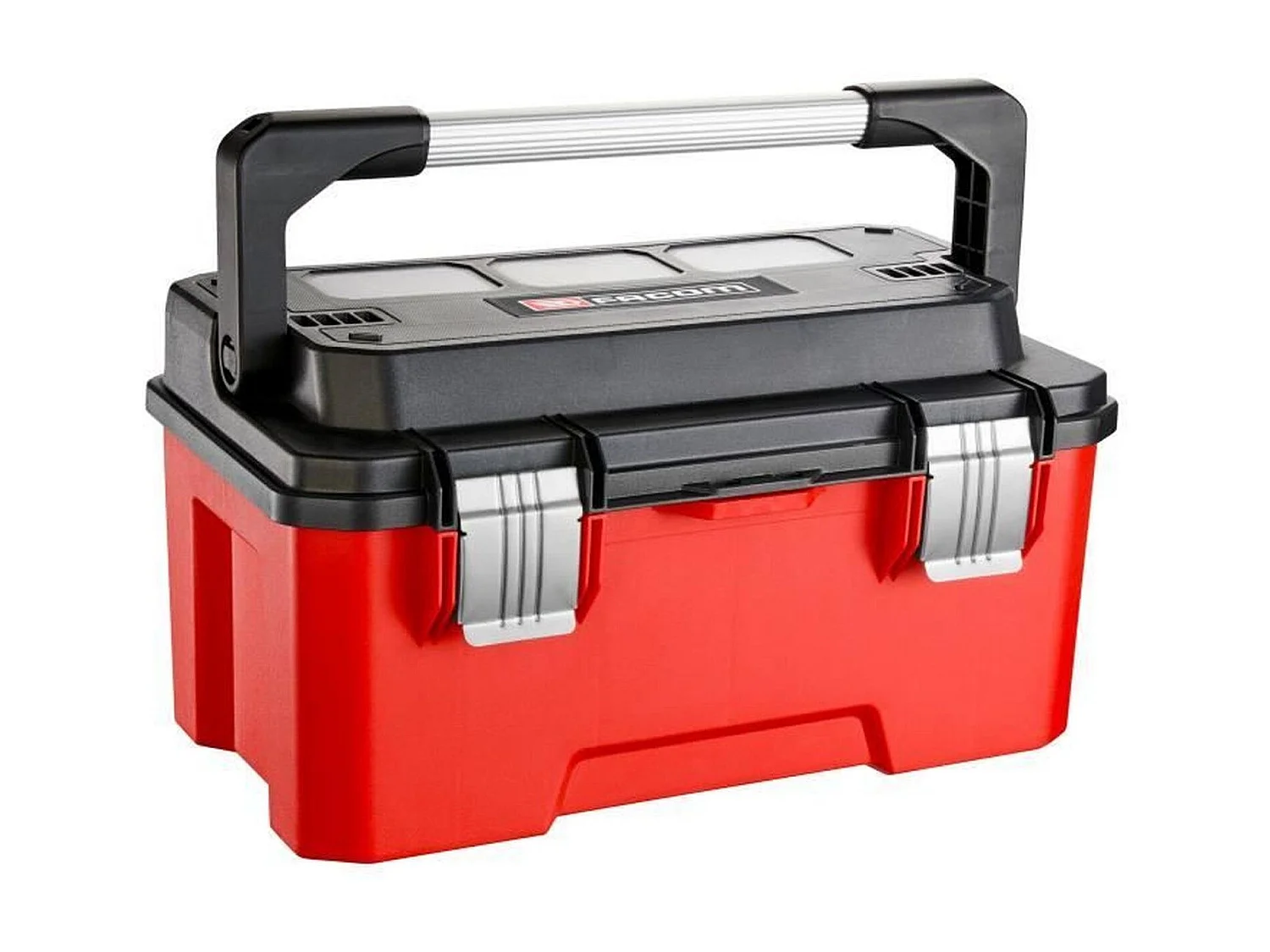 Caisse à outils 5 tournevis Protwist + 6 clés mixtes OVG + 9 clés mâles + scie métaux + pince