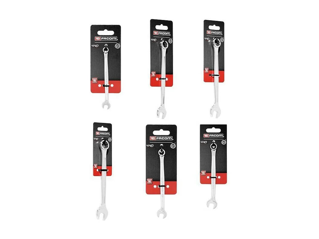 Caisse à outils 5 tournevis Protwist + 6 clés mixtes OVG + 9 clés mâles + scie métaux + pince