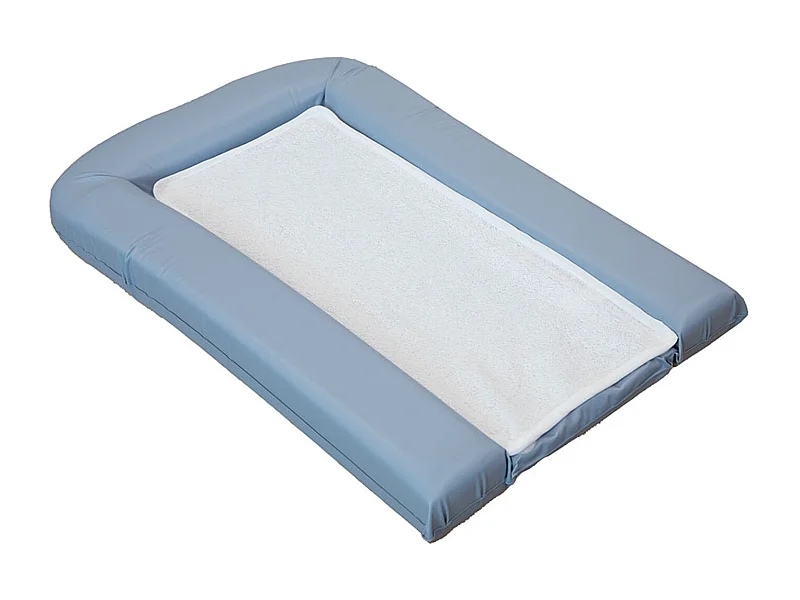 Wickelauflage in U-Form mit 2 abnehmbaren Schwämmen - Bequem und hygienisch