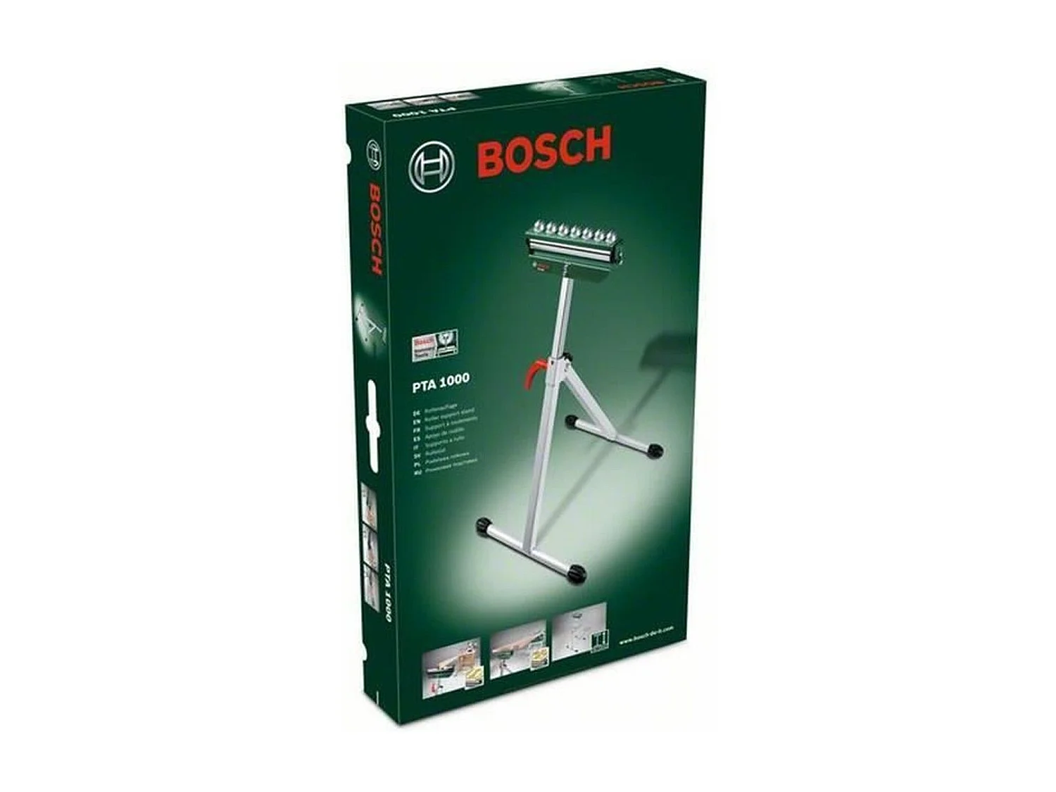 Regulowany wspornik łożysk Bosch PTA 1000 700-1150 mm, udźwig 100 kg, wielokolorowy