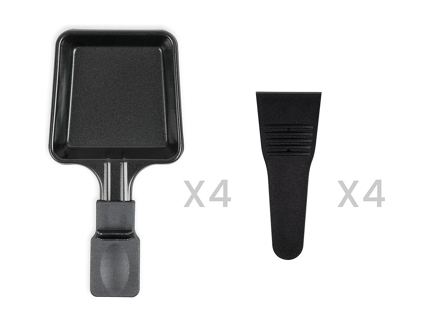 Appareil à raclette pour 4 personnes 800W