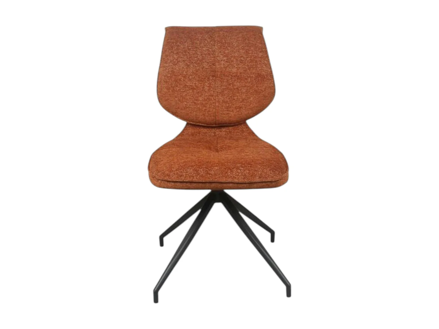 Chaise pivotante rouille dossier double (lot de 2) LIGURIE