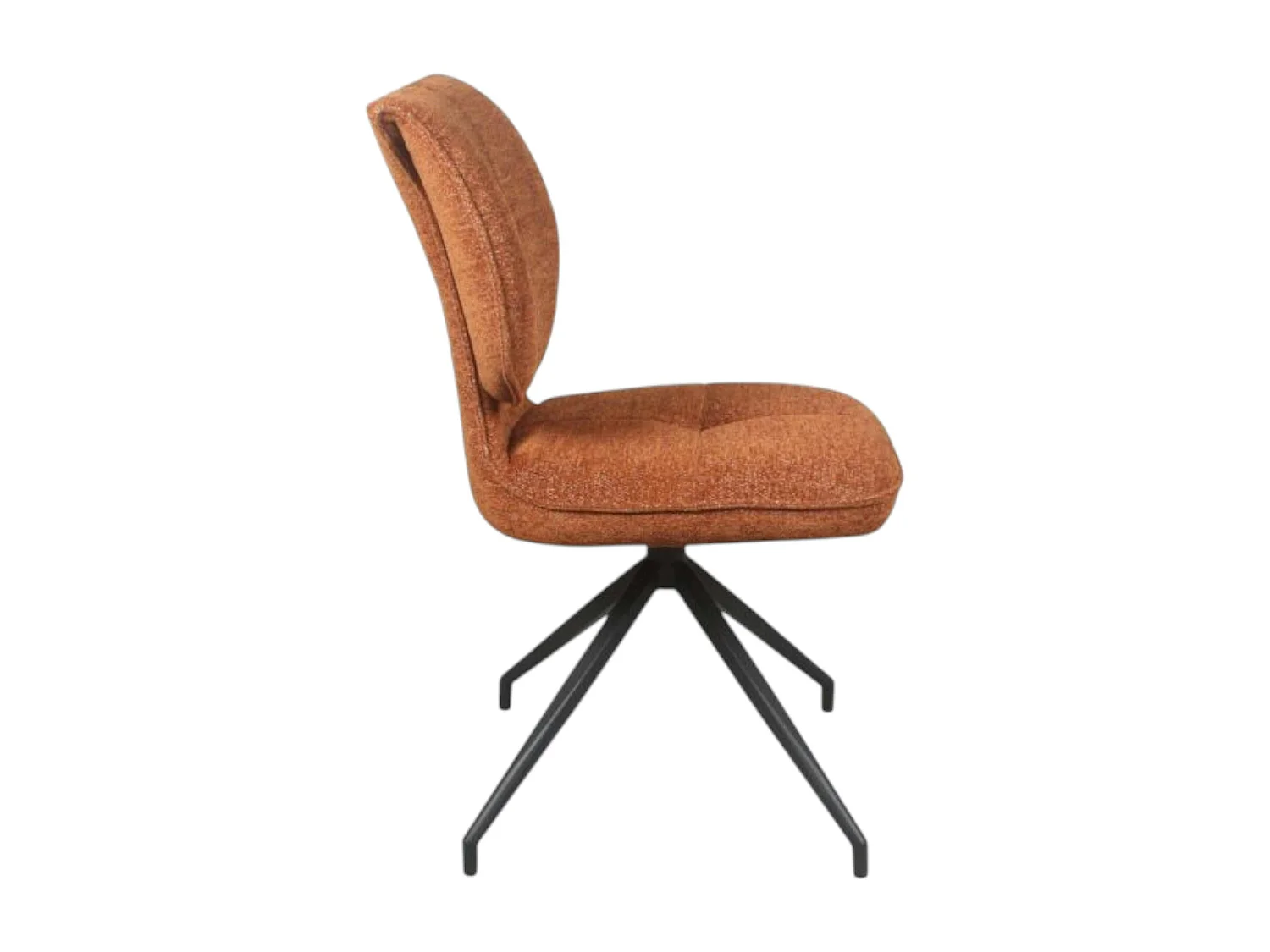 Chaise pivotante rouille dossier double (lot de 2) LIGURIE