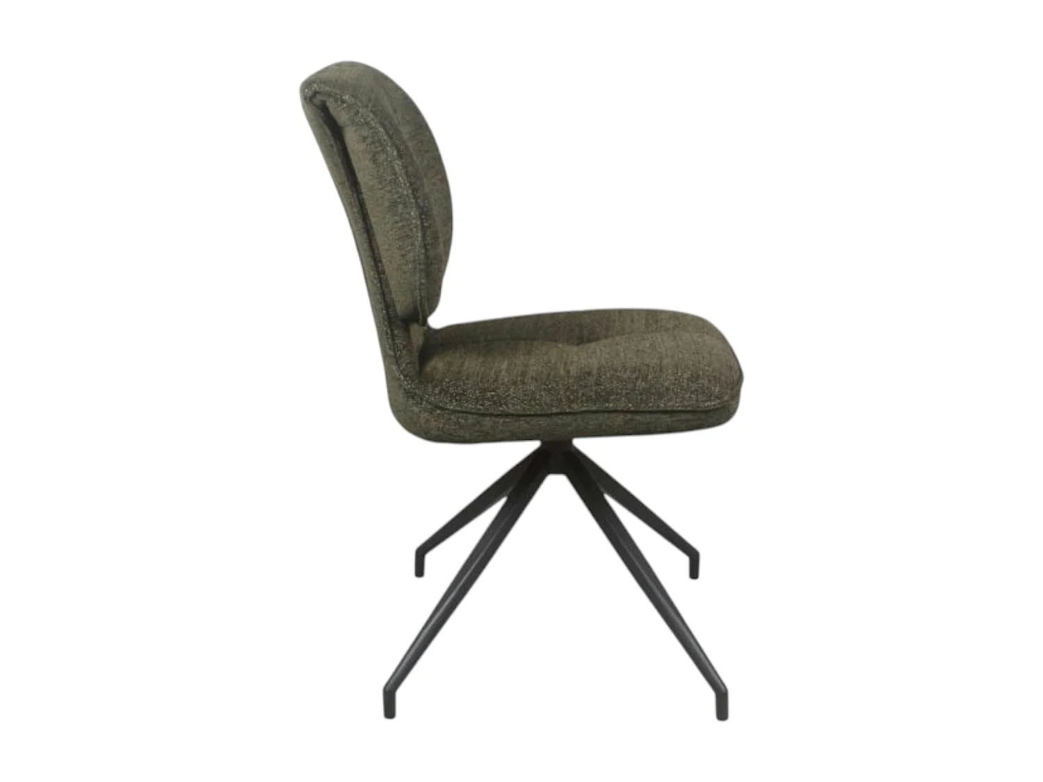 Chaise pivotante verte dossier double (lot de 2) LIGURIE