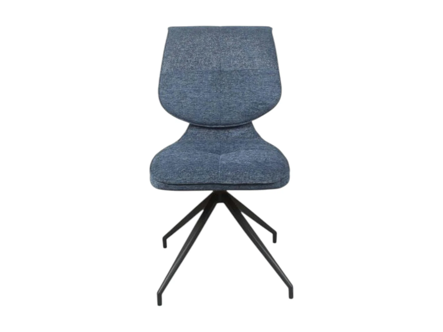 Chaise pivotante bleue dossier double (lot de 2) LIGURIE