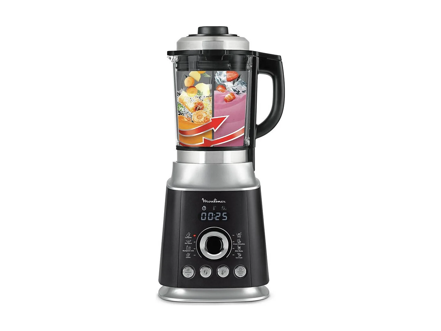 Moulinex Blender chauffant 1.75l 1300w - lm962b10