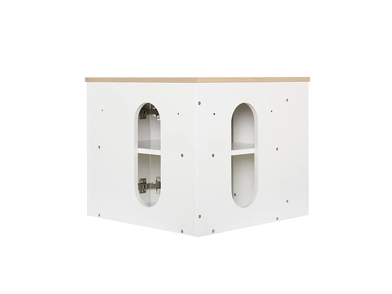 Mobile lavabo angolare + lavabo + rubinetto + mobiletto angolare SORRENTO