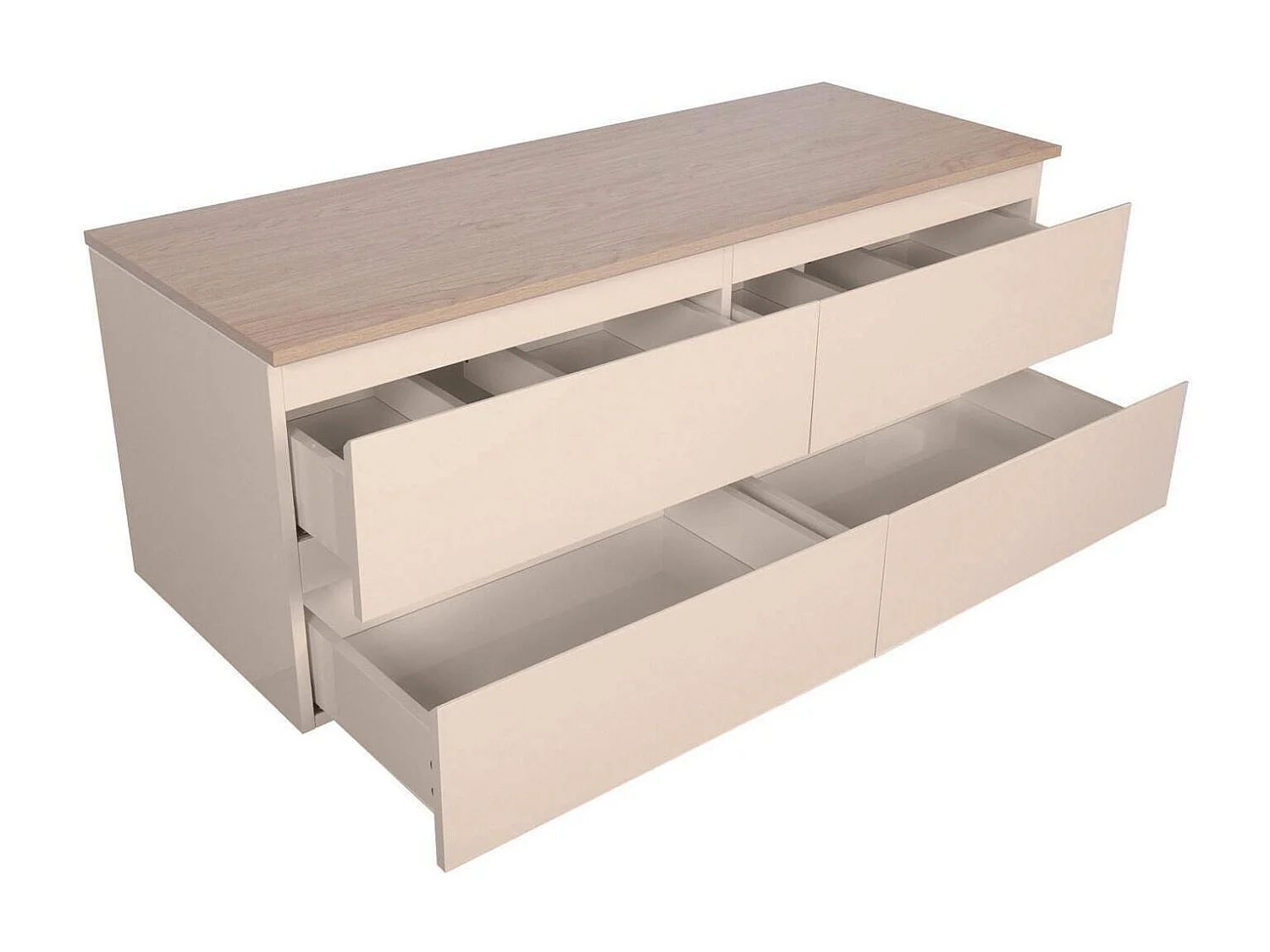 Ensemble double vasque suspendu 120cm avec plan bois, vasques, robinets, miroirs et colonne