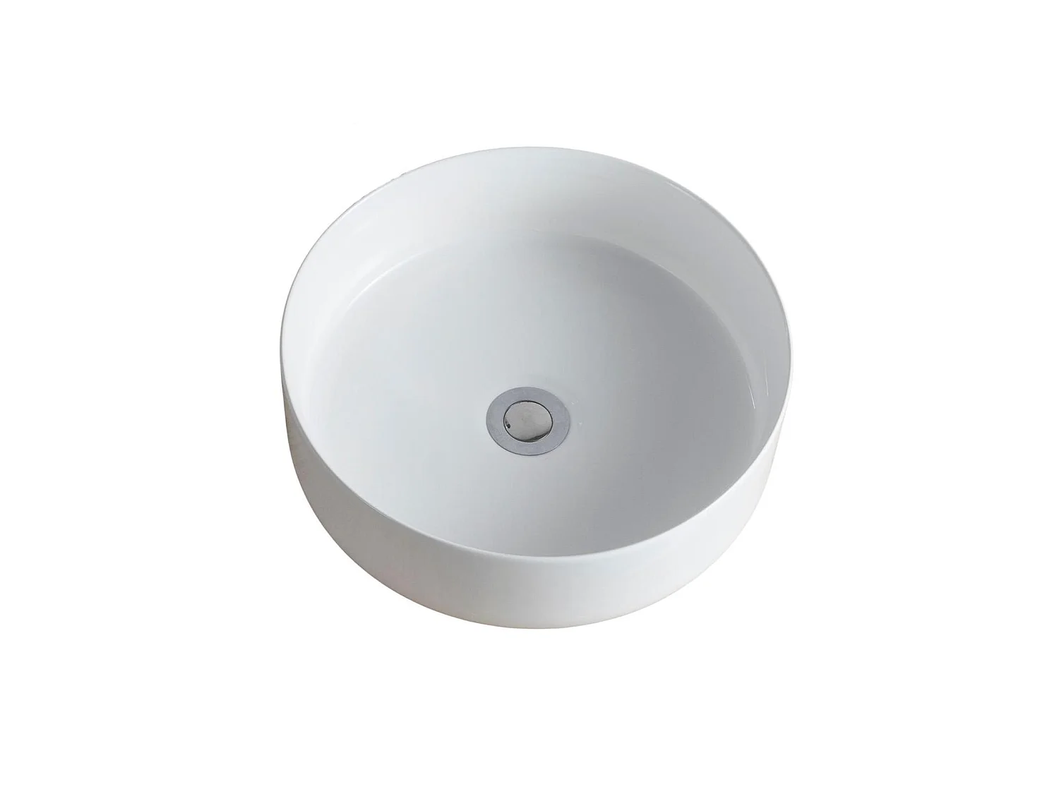 Mobile lavabo angolare + lavabo bianco + rubinetto SORRENTO