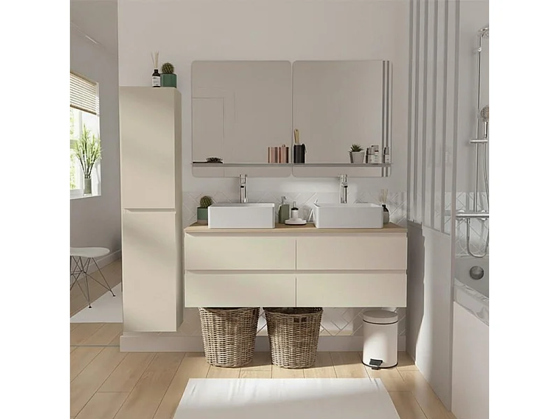 Colonna bagno sospesa SORRENTO 140cm