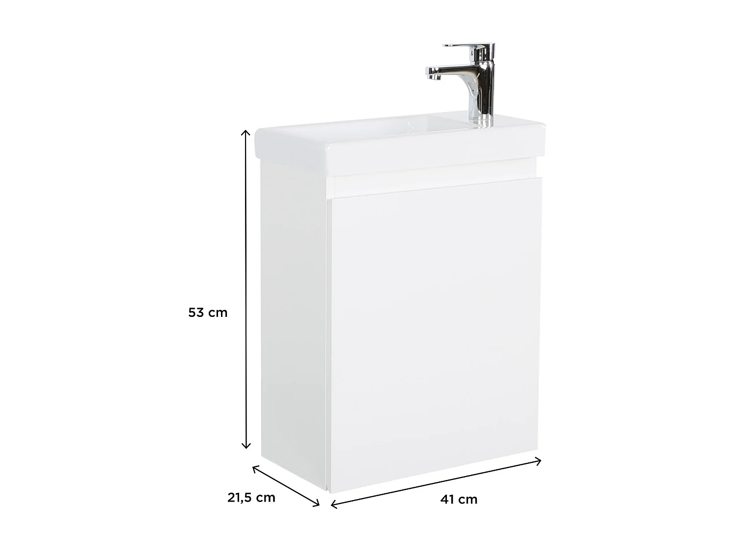 LISA handwasunit + chromen kraan