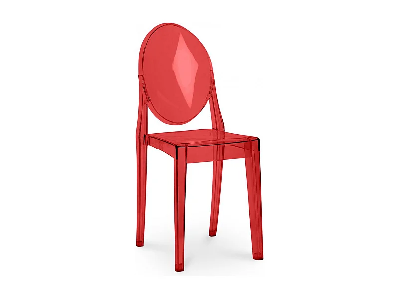 Transparenter Esszimmerstuhl - Victoria Queen