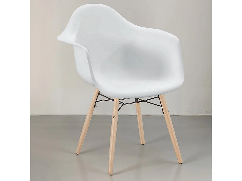 Sedia da Pranzo Design Scandinavo - Gambe in Legno - Nordika