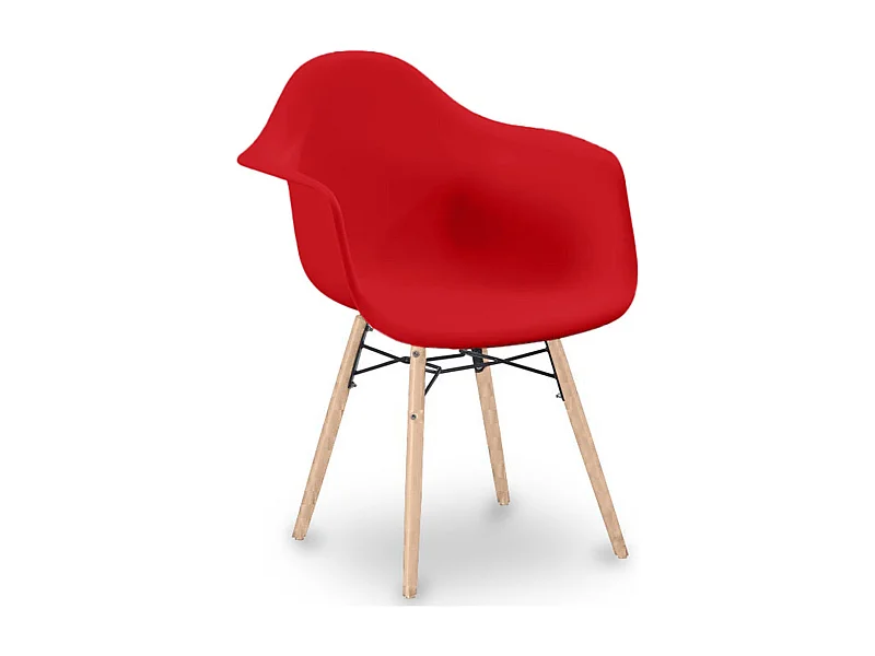 Silla de Comedor Diseño Escandinavo - Patas de Madera - Nordika