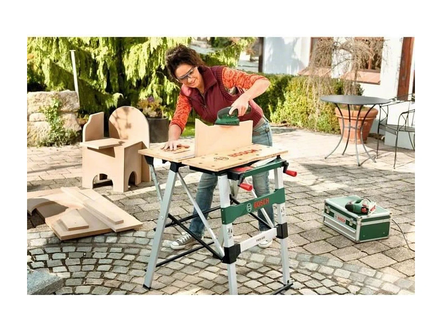 Etabli de travail pliant PWB 600 0603B05200