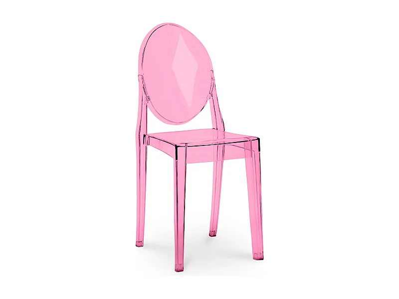 Sedia trasparente da pranzo - Victoria Queen