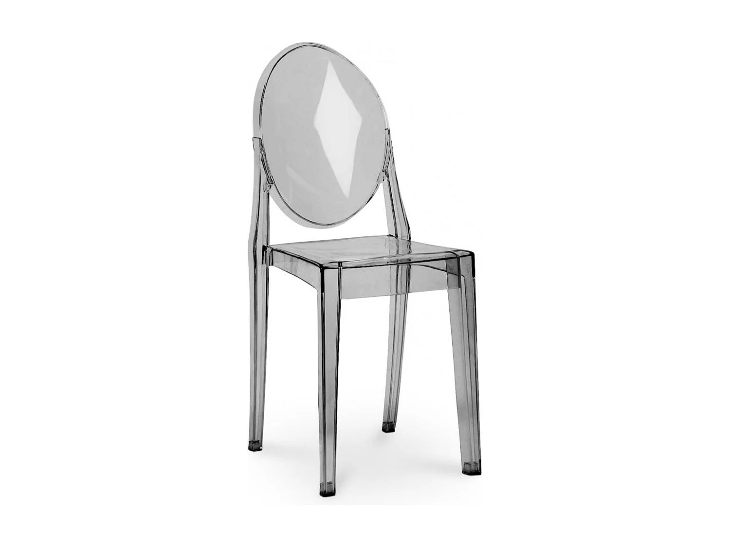 Transparenter Esszimmerstuhl - Victoria Queen