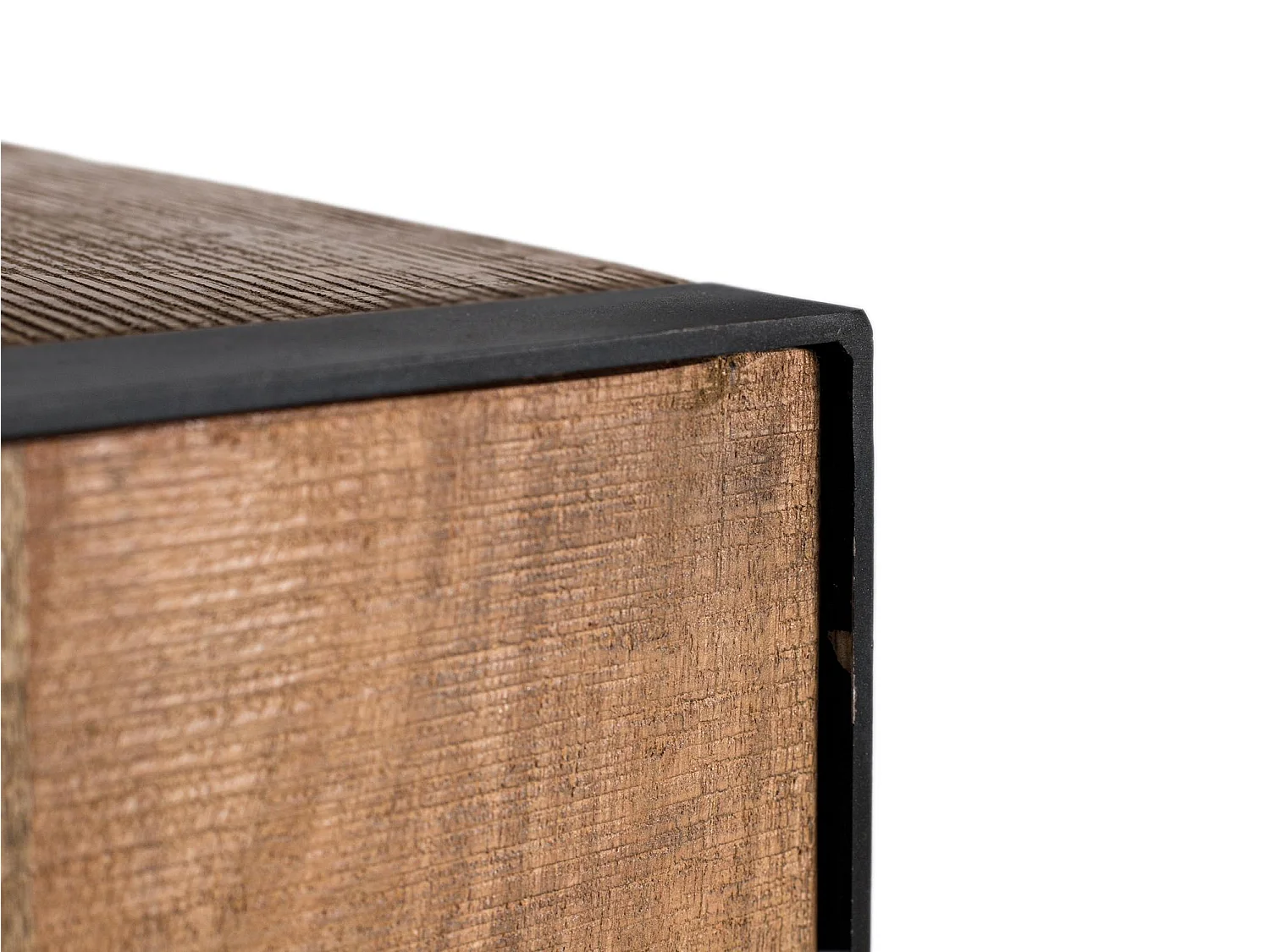 Dressoir met 4 deuren van mangohout, 200 cm