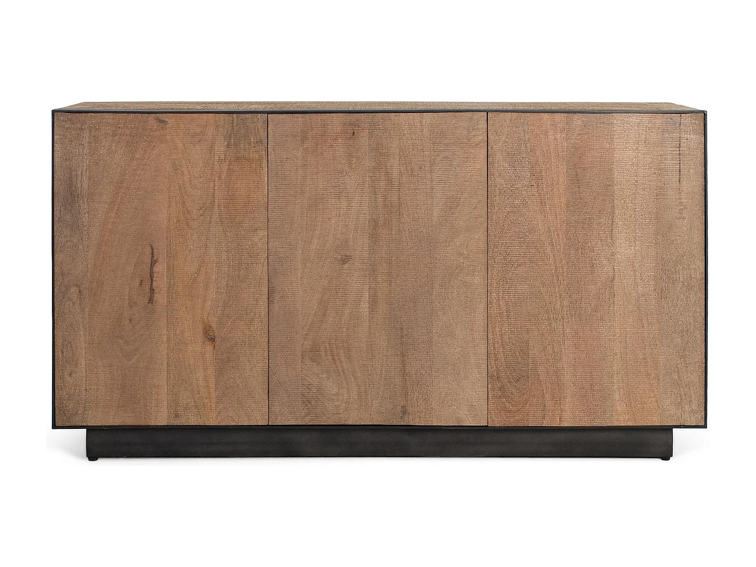 3-deurs dressoir van mangohout, 150 cm