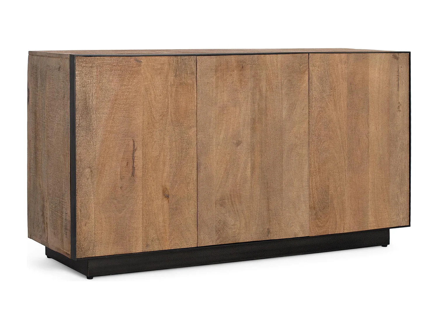 3-deurs dressoir van mangohout, 150 cm