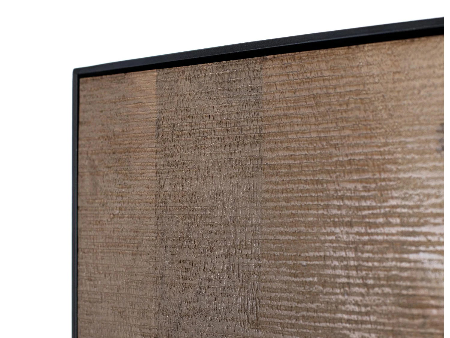 Buffet haut en bois de manguier naturel 190 cm