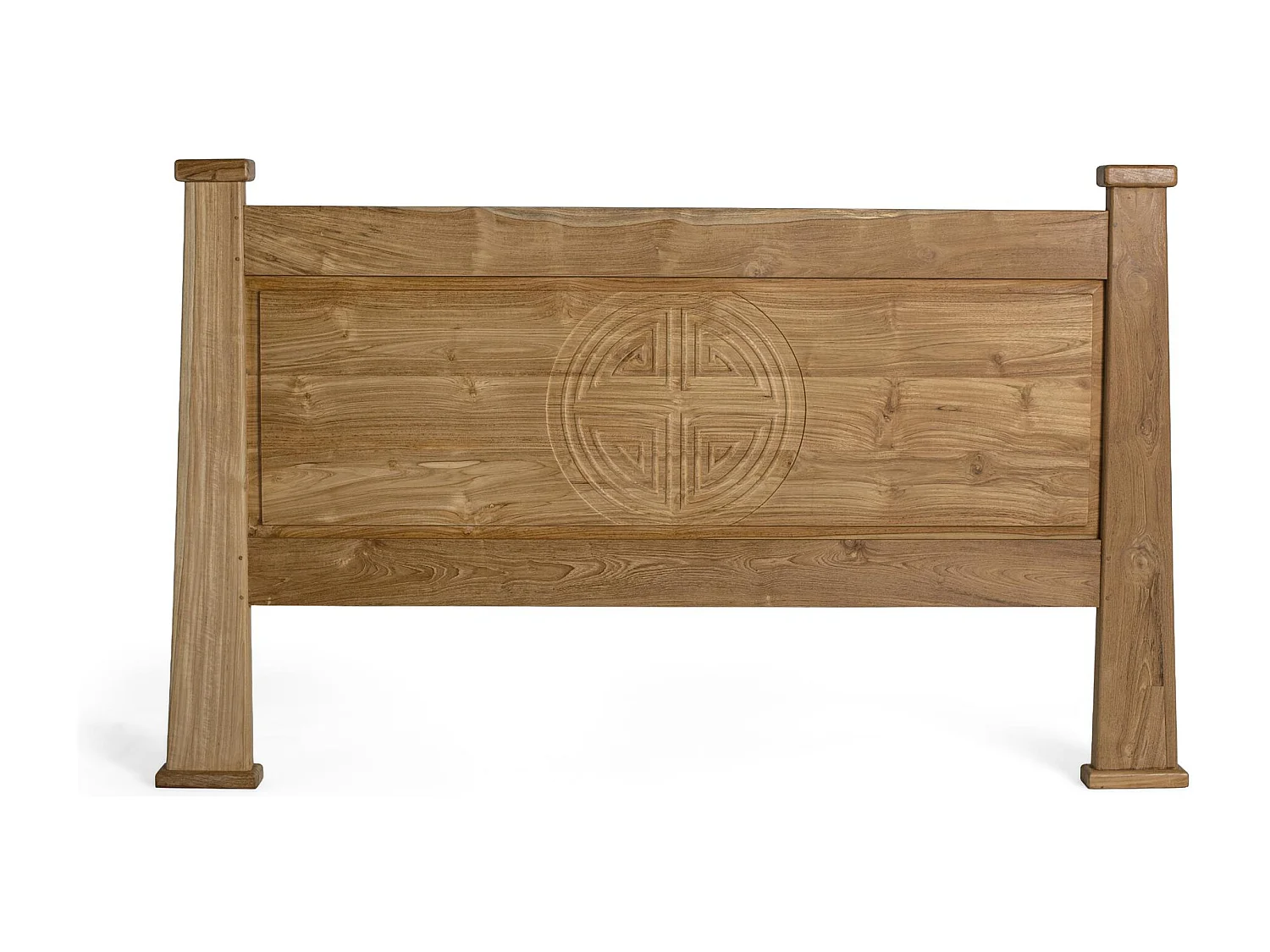 Kopfteil aus massivem Teakholz 180 cm