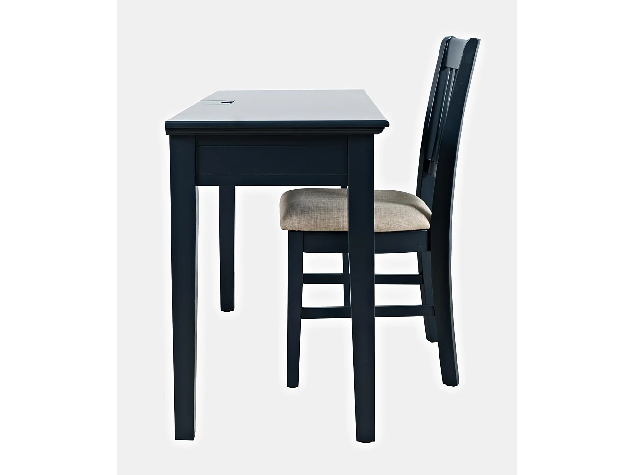 Stuhl dunkelblau creme Avola AV775-370 46x94x53,5 cm