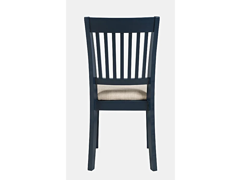 Chaise bleu foncé crème Avola AV775-370 46x94x53,5 cm