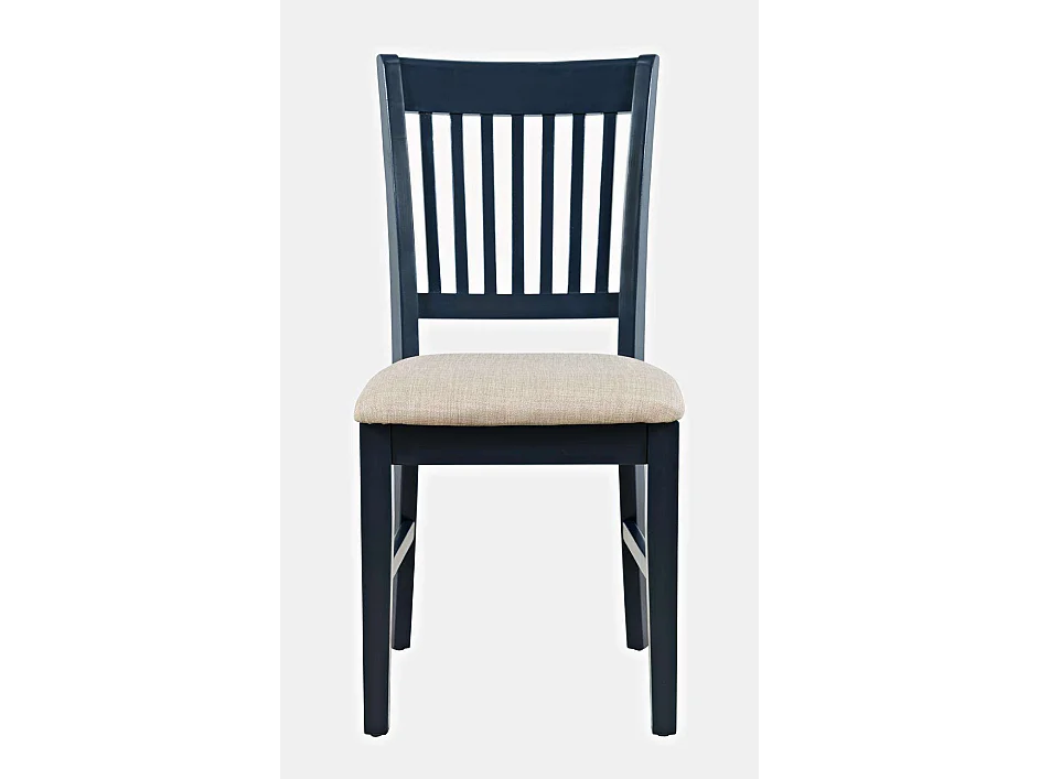 Polstret Stol, Avola, 44,5x40,5x48,5 cm, Marineblå