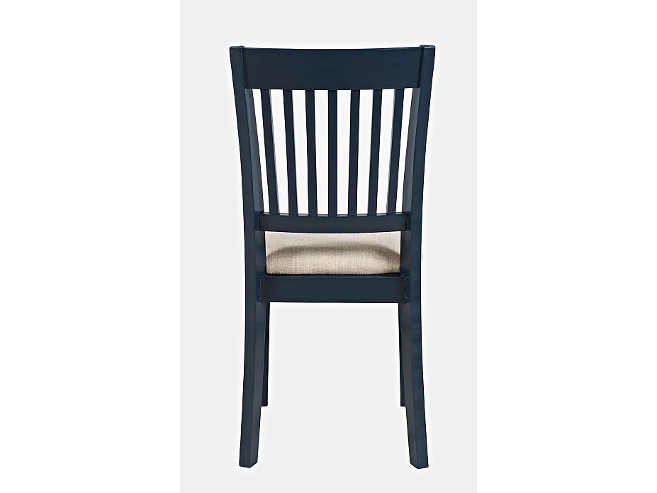 Polstret Stol, Avola, 44,5x40,5x48,5 cm, Marineblå
