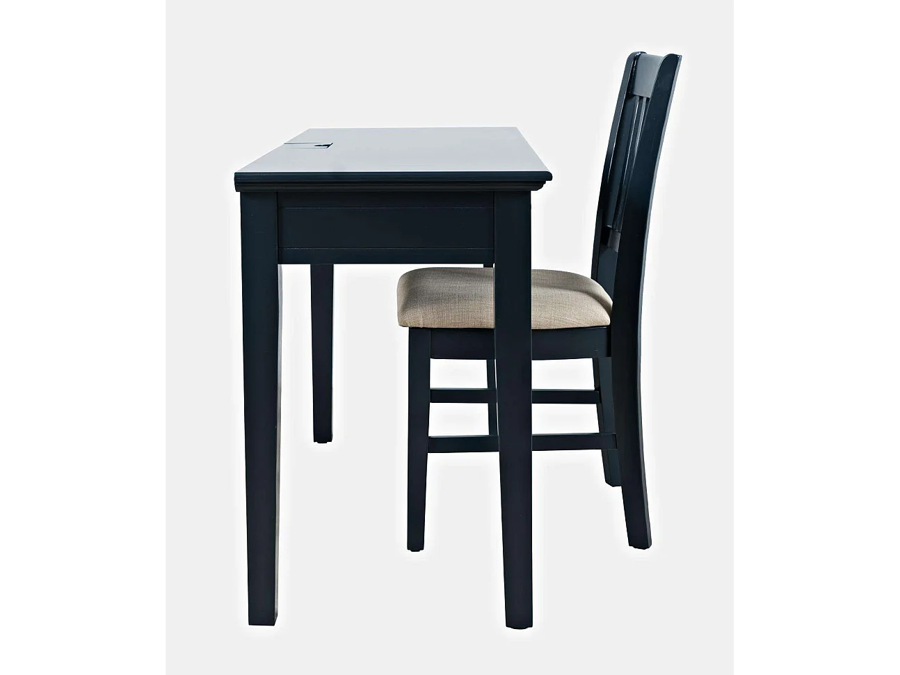 Polstret Stol, Avola, 44,5x40,5x48,5 cm, Marineblå