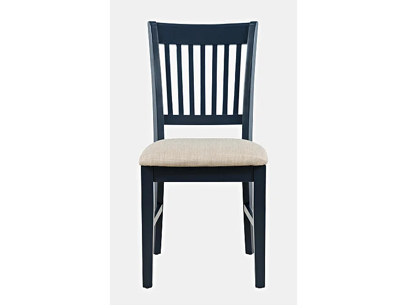 Chaise bleu foncé crème Avola AV775-370 46x94x53,5 cm