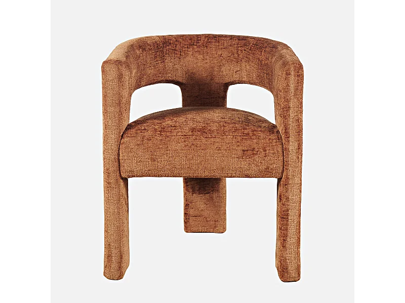 Stuhl 62x75x58 cm Zimt Leith LET71C