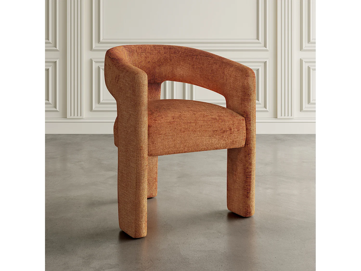 Chaise 62x75x58 cm Cannelle Leith LET71C