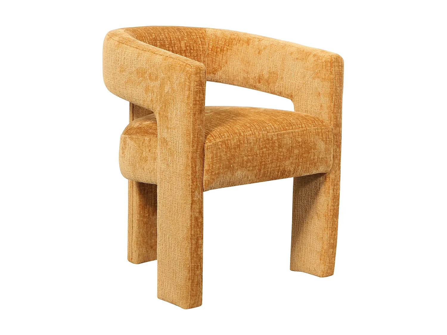 Chaise 62x75x58 cm Orange Leith LET71OG