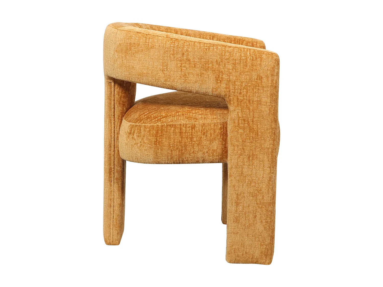 Chaise 62x75x58 cm Orange Leith LET71OG