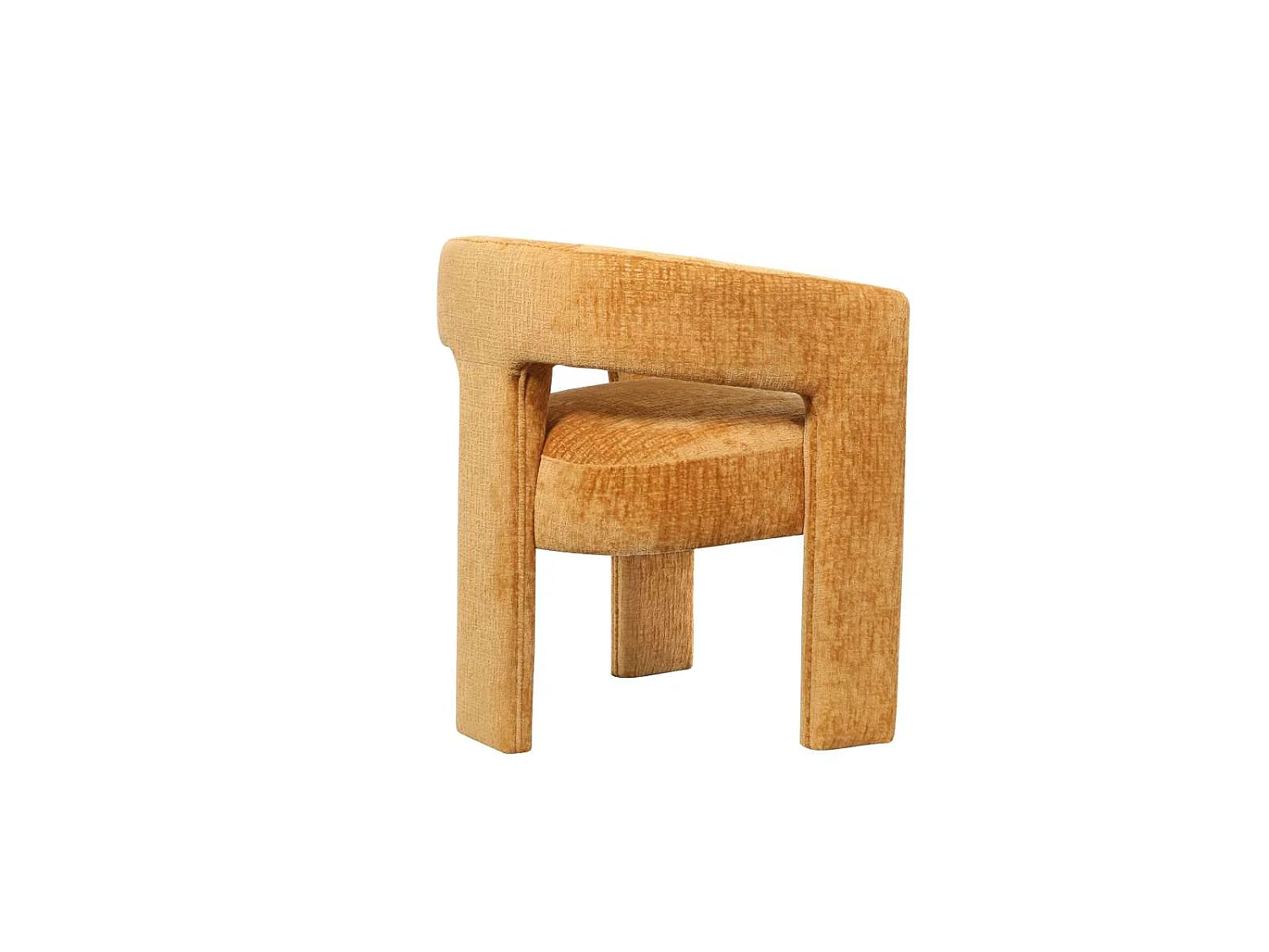 Chaise 62x75x58 cm Orange Leith LET71OG