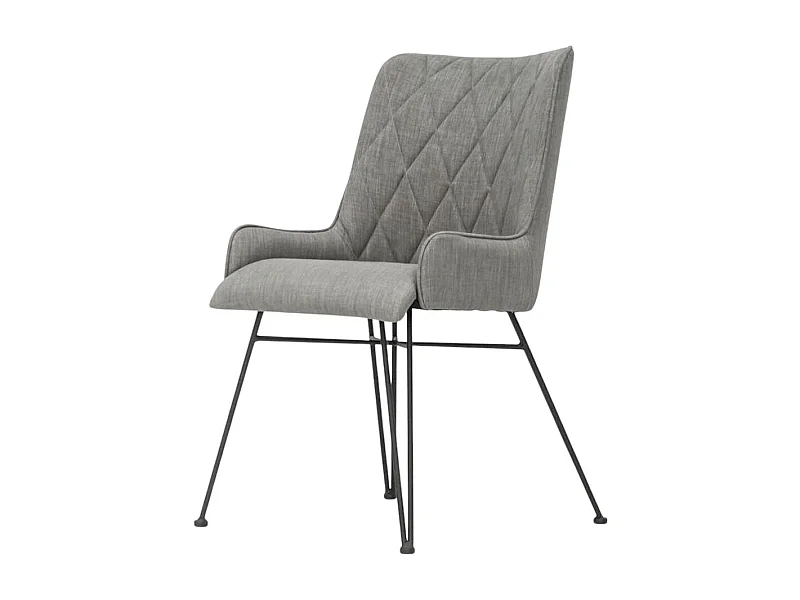 Silla 57x92x63 cm gris adesso adesd03b